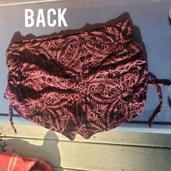 Burnt Velvet Festival/hippie Shorts - Picture 2 of 5